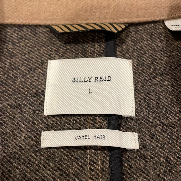 Billy Reid Walking Coat Camel Large Men - Picture 5 of 12